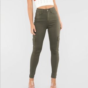 Fashion Nova Cargo Jeans